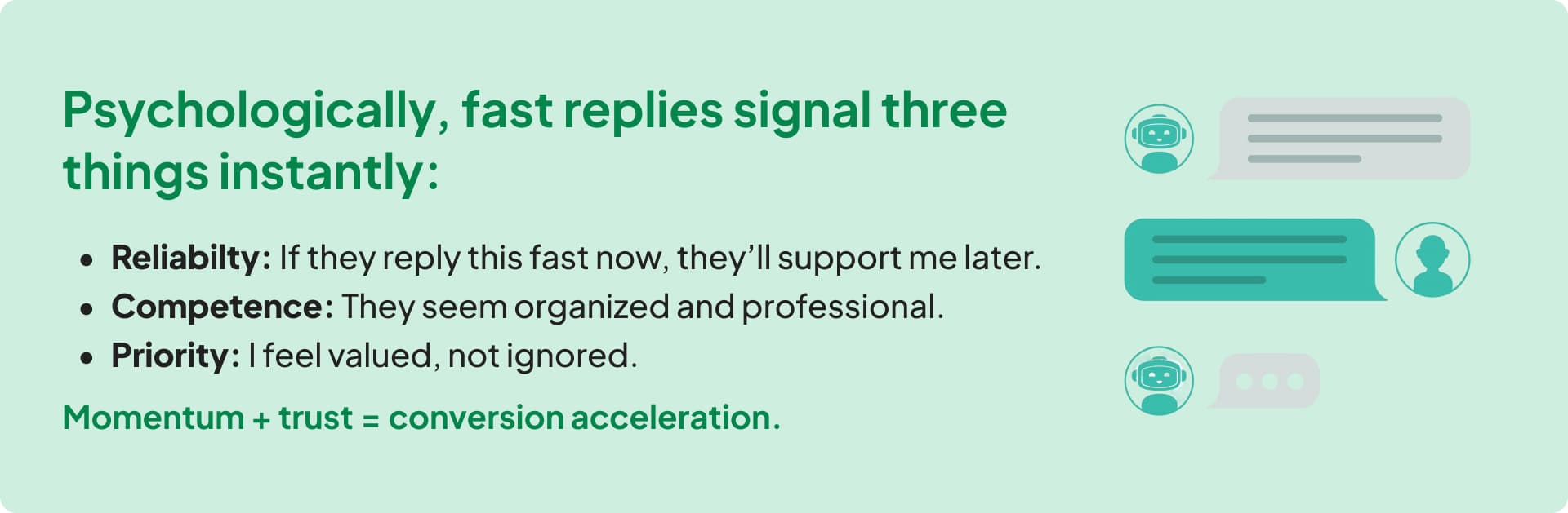 New Conversion Engine: CRM + Chat + Instant Replying